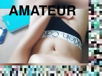 masturbation, chatte-pussy, amateur, ados, doigtage, fétiche, solo, humide