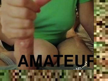 masturbation, amatör, cumshot, avrunkning, par, verklighet