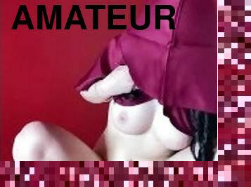 teta-grande, masturbação, amador, puta-slut, dildo, fetiche, taboo, pénis