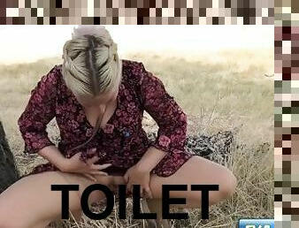 EVA ENGEL: Occupied Toilet? I Pee In Public...
