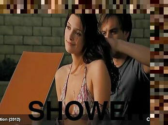 mandi, selebritis, mandi-shower