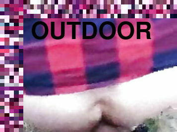 Outdoor fun with  horny daddy