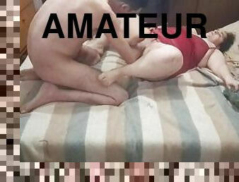 amatör, gigantisk-kuk, creampie, kuk