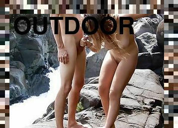 Waves Of Pleasure - Outdoor Erotic Skinny Dip & Sensual Love Making By Waterfall Full Version