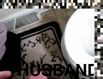 Husband beats off