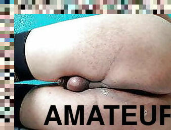 cul, masturbation, transsexuelle, amateur, mature, jouet, bas, horny, gode, mexicain