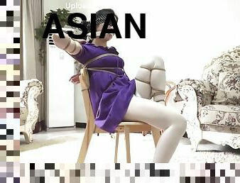 asia, jepang, bdsm-seks-kasar-dan-agresif, fetish-benda-yang-dapat-meningkatkan-gairah-sex, seorang-diri, menyumbat, bondage-seks-dengan-mengikat-tubuh, berambut-cokelat