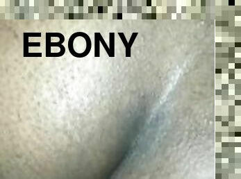 Chubby ebony anal training with bbc