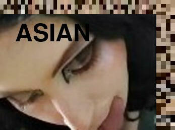 asiatisk, amatør, pikslikkeri, udløsning, bøsse, sluge, synsvinkel, sperm, oral, twink