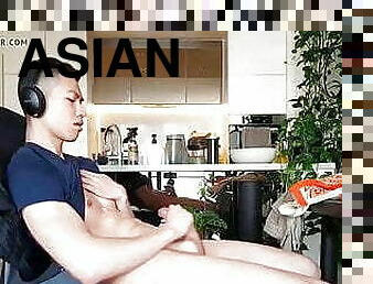 asiatiche, masturbarsi, amatoriali, gay, masturbazione, twink