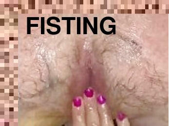 cul, fisting, chatte-pussy, femme, amateur, anal, énorme-bite, milf, couple, chienne