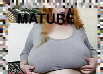 cul, gros-nichons, énorme, mature, milf, belle-femme-ronde, britannique, naturel, serrée, seins
