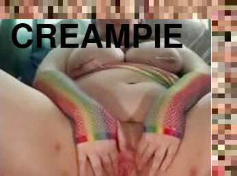 FUCK MY FAT WET PUSSY BAD DRAGON CREAMPIE