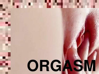 orgasme, pussy, amatør, tenåring, hjemmelaget, fingret, våt