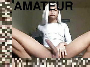 masturbation, transsexuelle, amateur, ébène, énorme-bite, black, jeune-18, belle, assez, incroyable