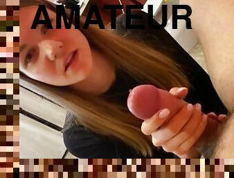 masturbation, russe, amateur, énorme-bite, branlette, bite