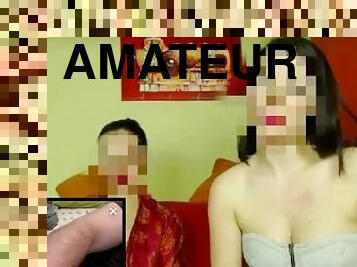 masturbation, amateur, ejaculation-sur-le-corps, webcam, solo, domination