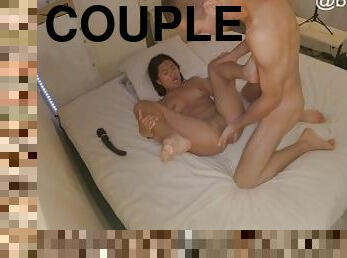 How Romantic Couple warm up, before filming a Sextape PART 1 - Blowpavel