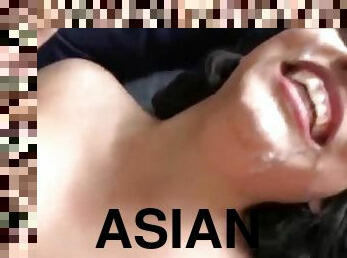 asiatisk, masturbation, fitta-pussy, avsugning, arabisk, fransk, dubbel, brunett, penetrering