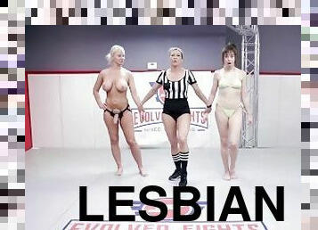 troca-de-papeís, lésbicas, wrestling