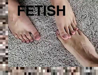 gay, pieds, fétiche, orteils