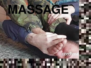 armée, gay, massage, sexe-de-groupe, esclave, pieds, européenne, euro, musclé, militaire