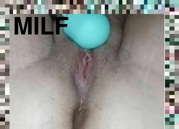 masturbation, orgasm, fitta-pussy, kvinnligt-sprut, fru, amatör, milf, hemmagjord, bbw, man