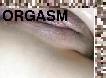 klitta, masturbation, orgasm, vagina, sugande