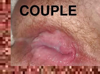 anal, gay, couple, ejaculation, pute, bout-a-bout