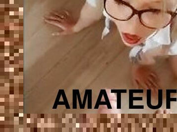 gros-nichons, masturbation, amateur, énorme-bite, jouet, blonde, petite, bite