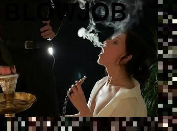 Smokey blowjob