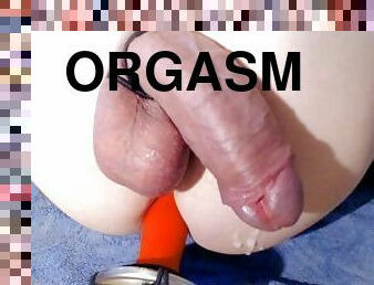 orgasmo, anal, gay, ejaculação, dildo, leite