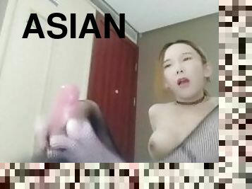 asien, transsexueller, anal-sex, blasen, ladyboy, beule