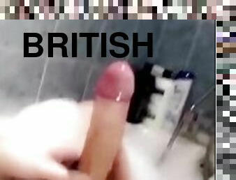 baignade, masturbation, amateur, énorme-bite, ados, britannique, solo, humide, bite