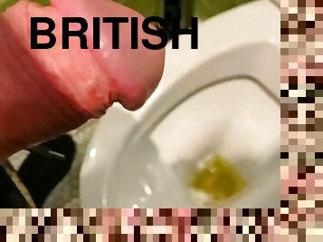 Close up Pee British Cock! Amazing view ????????????????????