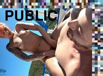 Public Fucking in a boat with Voyeur - Dread Hot