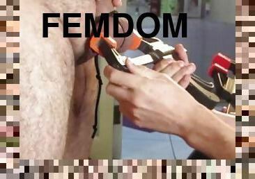 masturbieren, dilettant, sadomasochismus, cfnm, fetisch, cuckold, demütigung, domina, raue