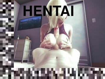 amatieris, minēts, pusaudzis, masturbācija, beigšanaiekšā, pov, anime, hentai, 3d