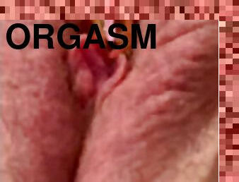 klit, orgasme, fisse-pussy, amatør, solo