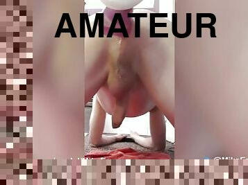 amatööri, anaali, gay, nussiminen, koneet, dildo, soolo, ajettu