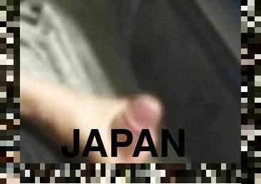 masturbation, gay, japonais, rasé, bite