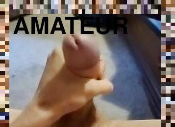 énorme, masturbation, amateur, mature, ejaculation-sur-le-corps, énorme-bite, gay, branlette, point-de-vue, ejaculation