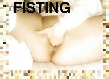 fisting, gigantisk, masturbation, fitta-pussy, amatör, brudar, tonåring, dildo, fetisch, ensam