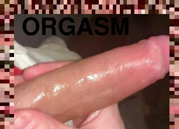 Handjob Male Close up Cumshot Uncutcock Jerk off Orgasm Big Cock a Lot of Sperm 4k 60fps