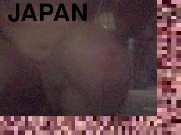 masturbation, public, ados, japonais, ejaculation, fétiche, attrapée, solo