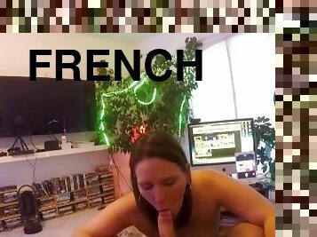 FRENCH GIRL Gets Fucked after Photoshoot by OLD MAN  CAM4