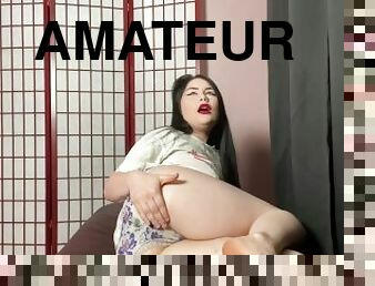 masturbation, amateur, fétiche, solo