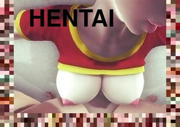 menghisap-zakar, remaja, creampie, pov, kartoon, hentai, 3d