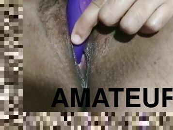 masturbation, amateur, ébène, jouet, latina, brésil, brunette
