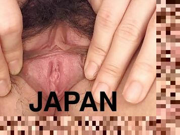 asia, payudara-besar, mastubasi, vagina-pussy, jepang, normal, berambut-cokelat